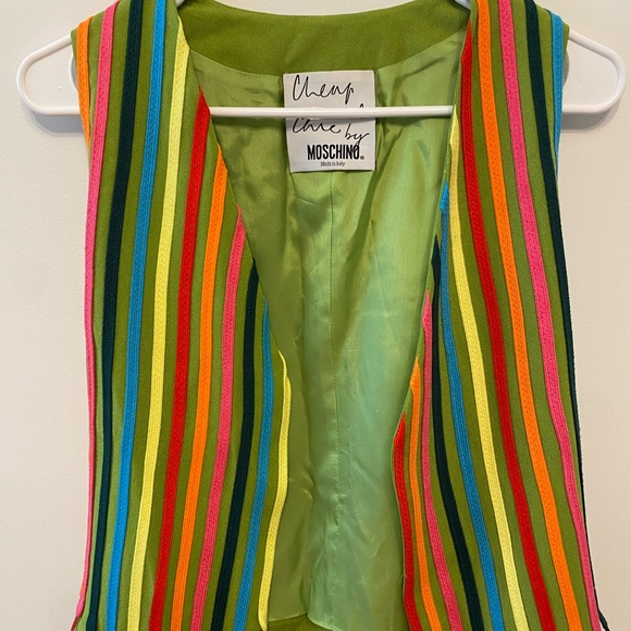 Amazing, Rare Moschino Shoelace Vest - Picture 5 of 8
